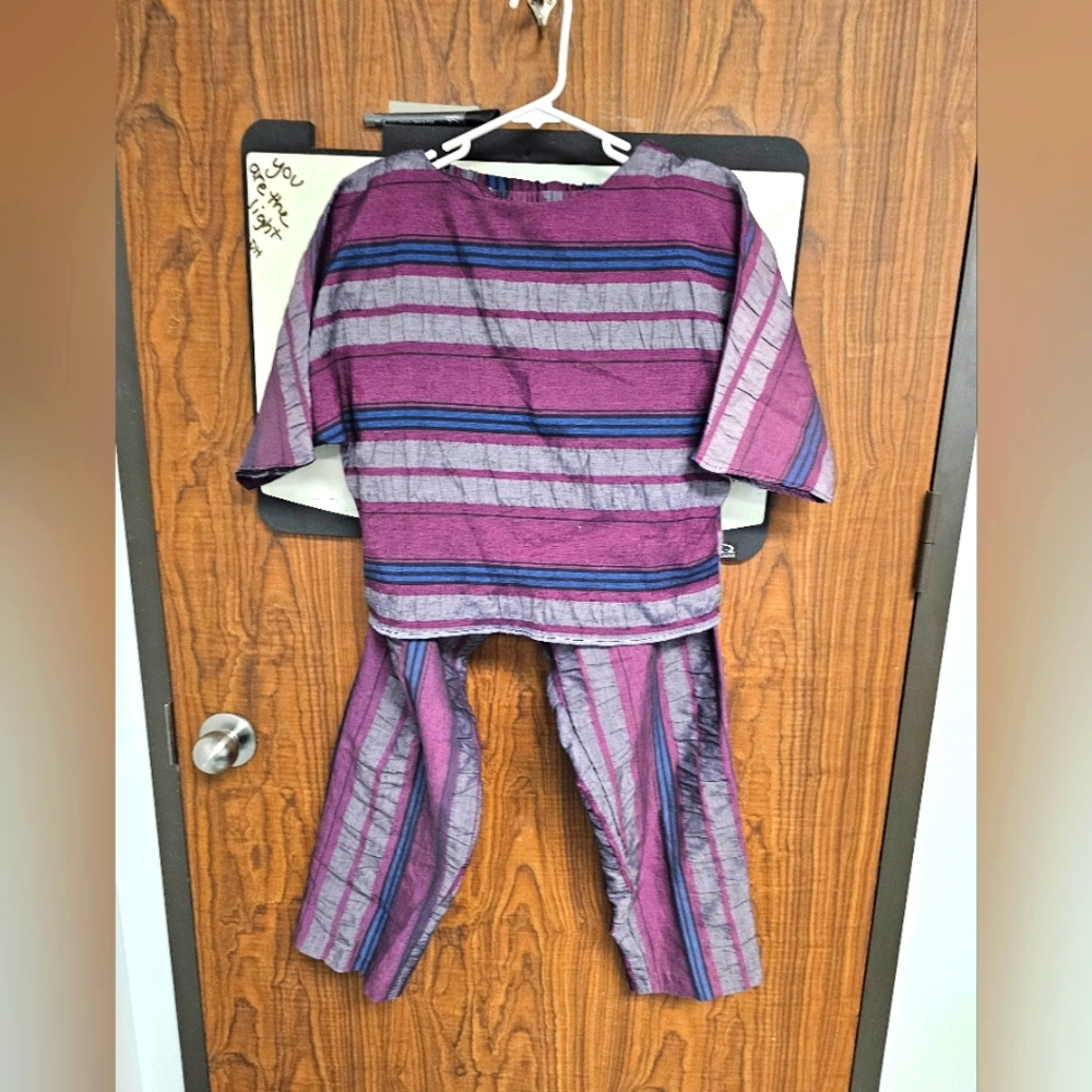 Vintage 2-piece pant set by Eber San Francisco. M.